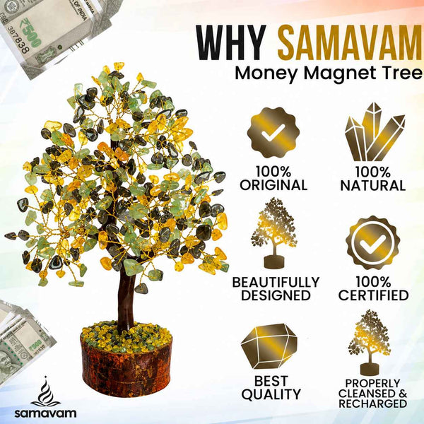 Money Magnet Crystal Tree