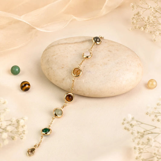 Female Metal Dhan Yog Bracelet