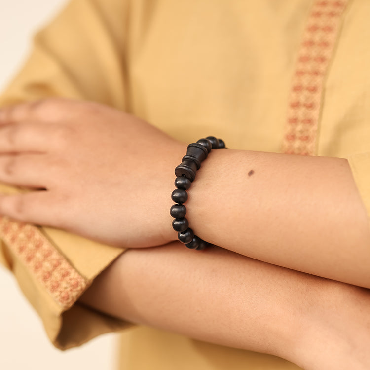Karungali Malai Damru Bracelet