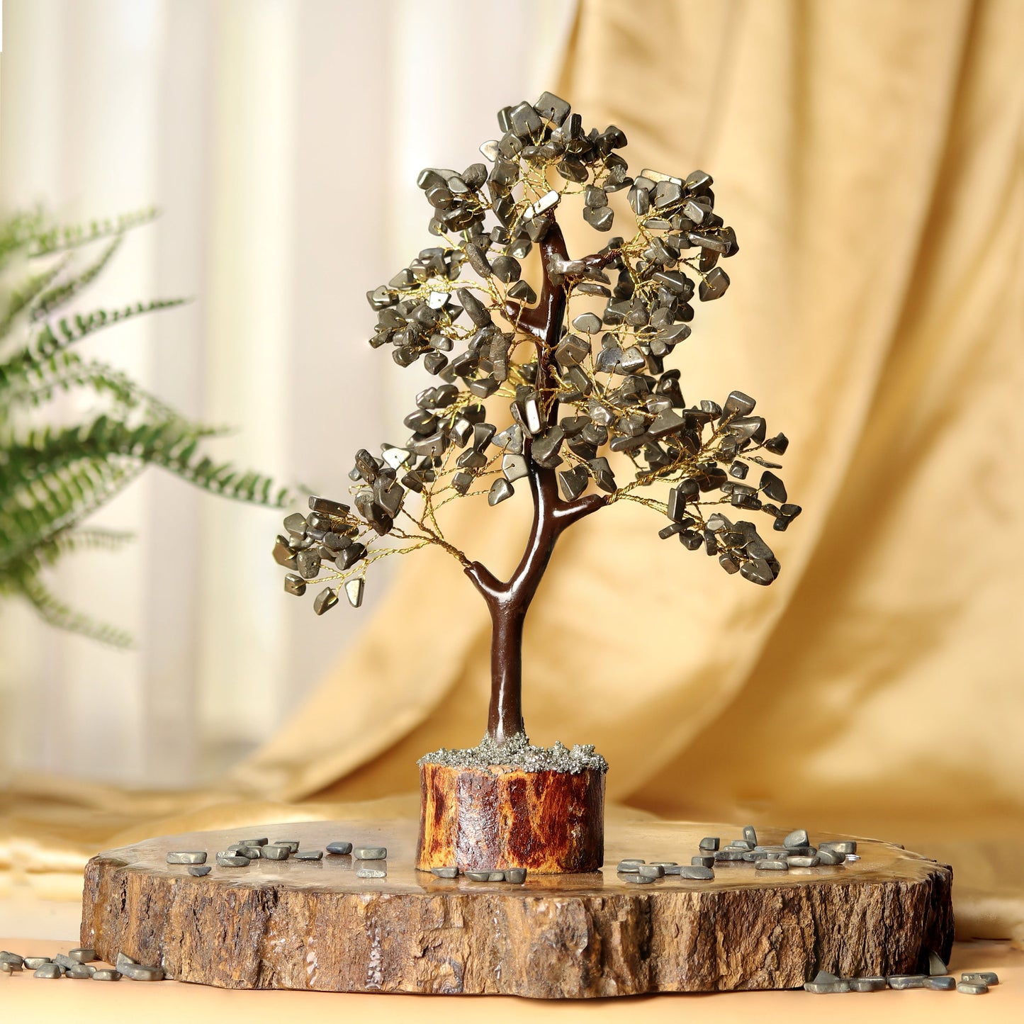 Pyrite Crystal Tree for Money