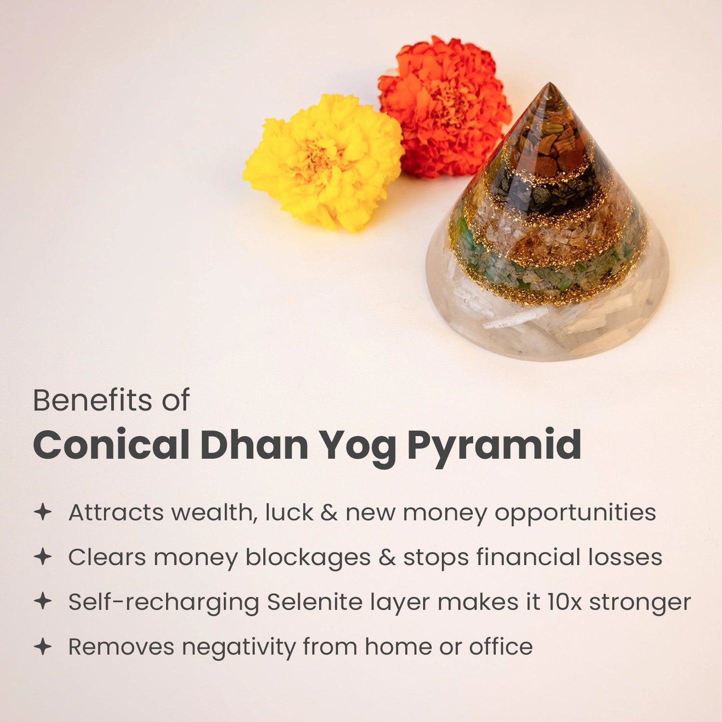 Conical Dhan Yog Pyramid