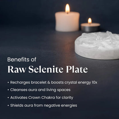 Pyrite Tortoise with Free Raw Selenite Plate