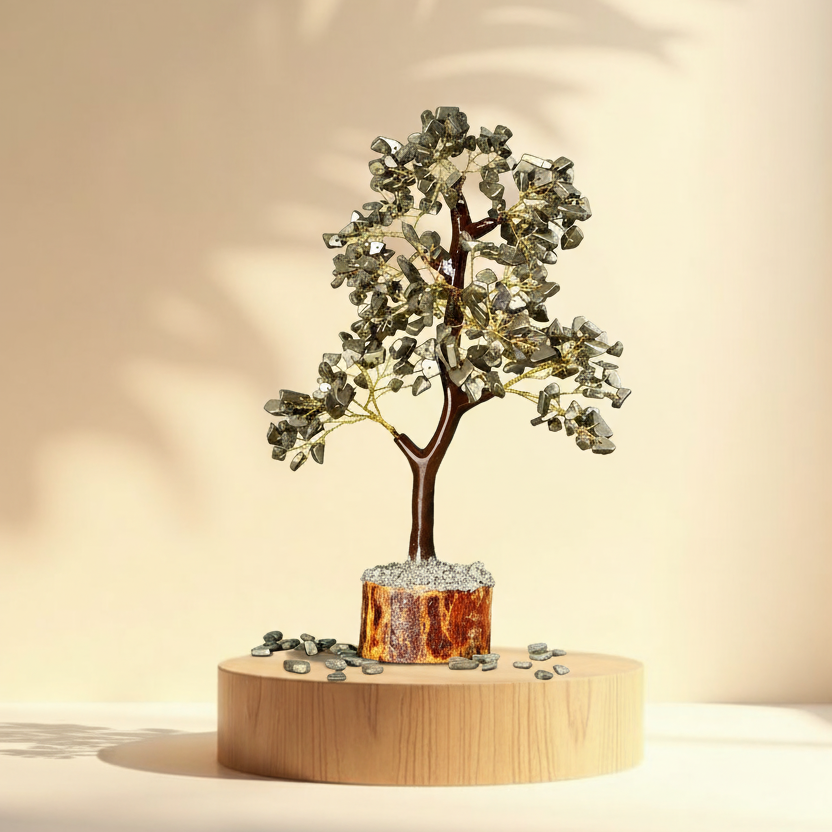 Pyrite Crystal Tree for Money