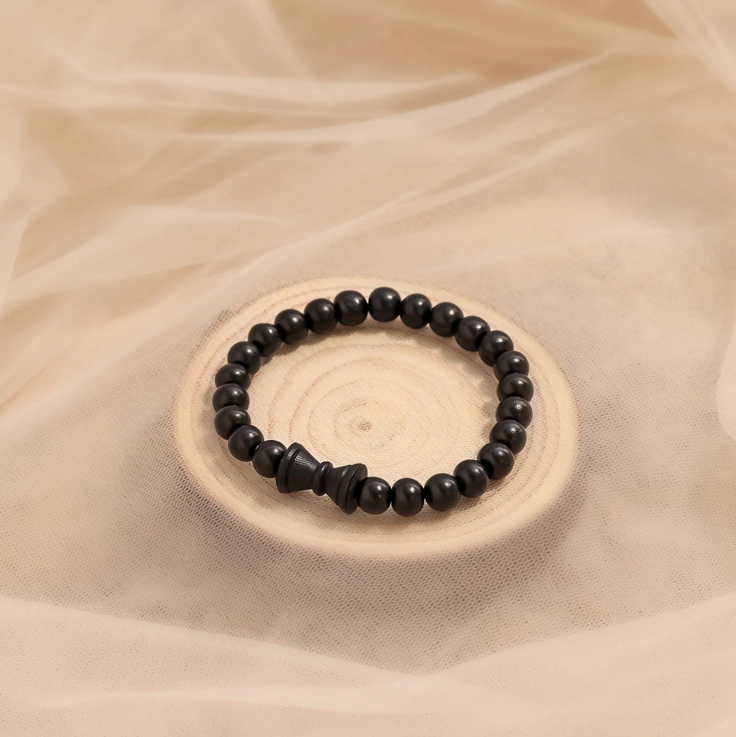 Karungali Malai Damru Bracelet
