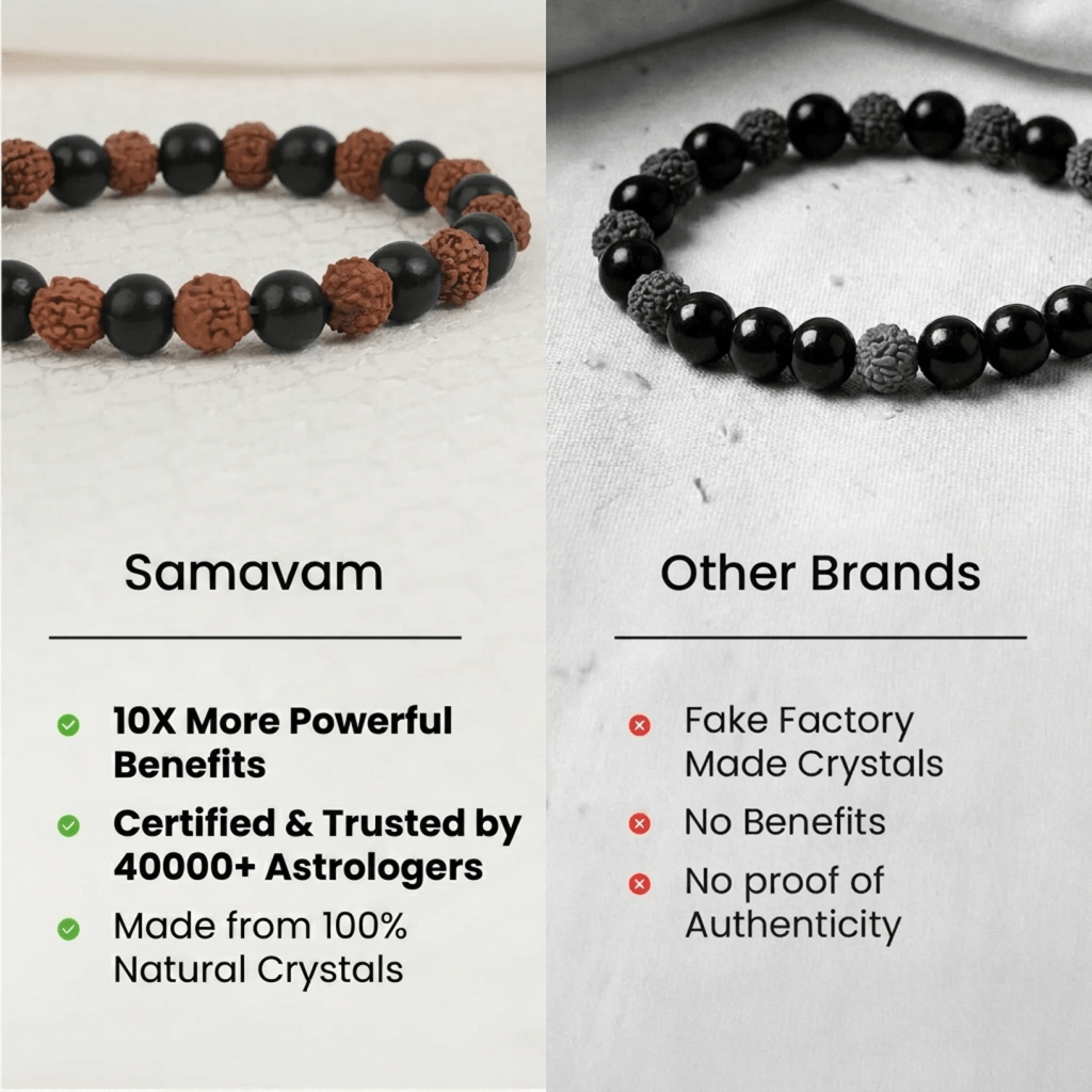 Divya Rudraksha Karungali Bracelet