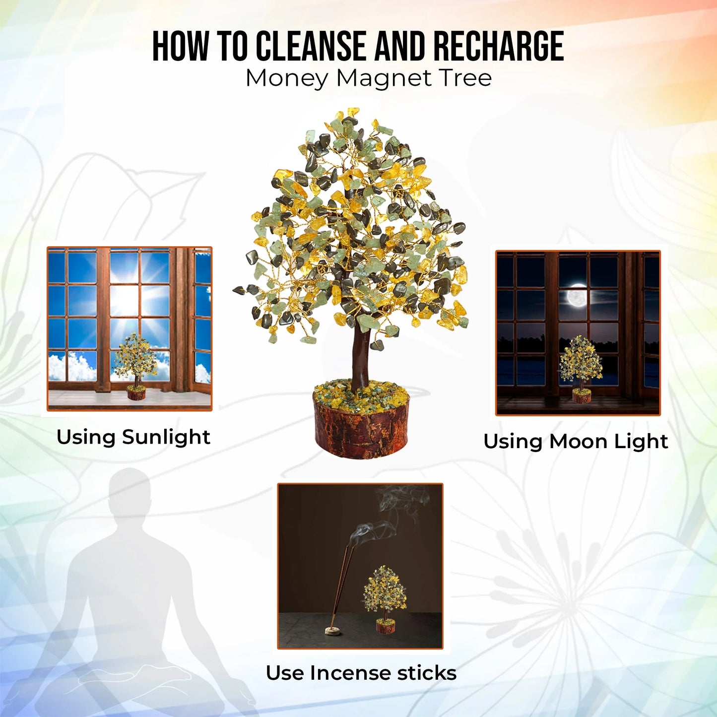 Money Magnet Crystal Tree